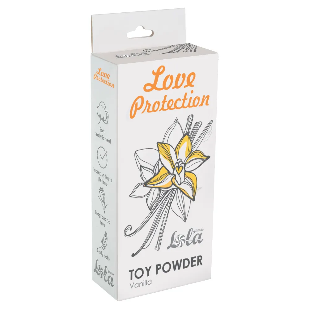 пудра для игрушек ароматизированная love protection ваниль 30гр 1824-01lola в Воронеже