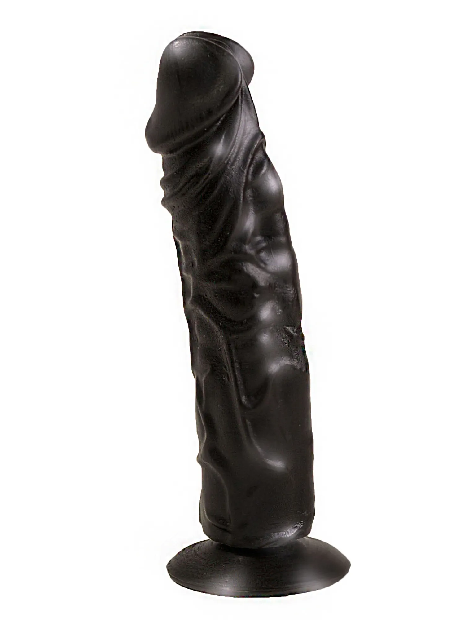 Фаллоимитатор на присоске черный 400500ru