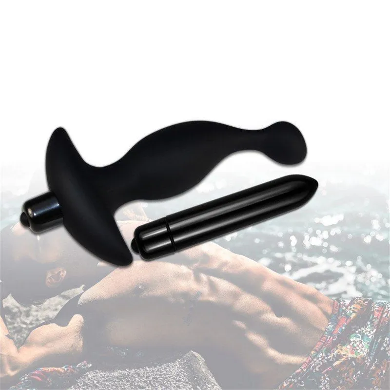 анальная пробка фигурная lovetoy p spot plug, чёрная в Воронеже