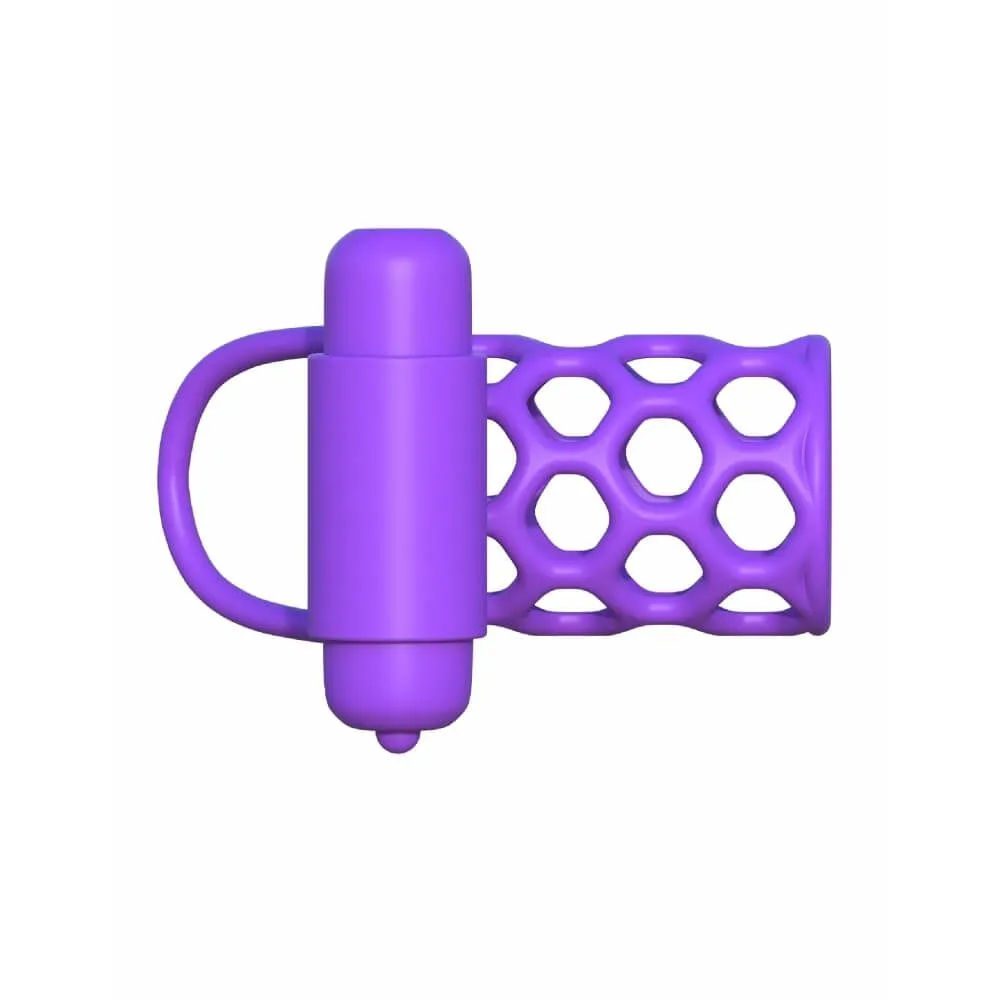 насадка на член pipedream vibrating couples cage, фиолетовая в Воронеже