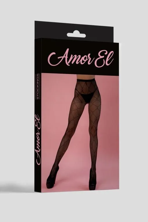 Эротическое колготы с рисунком amor el (s/l) в Воронеже