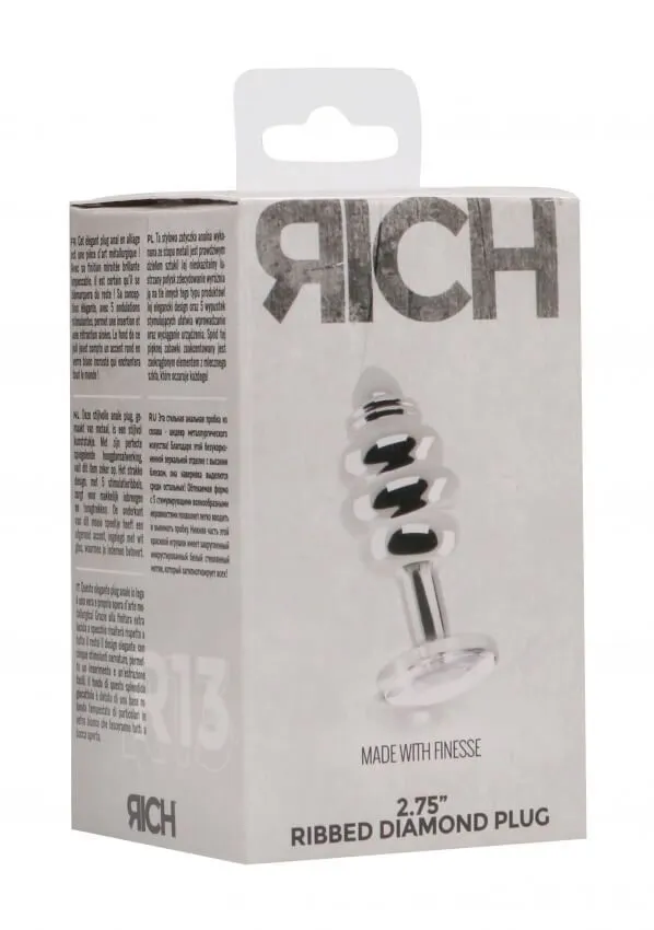 металлическая пробка shots media, , диаметр 2.9 см, ребристая, серебрянная в Воронеже