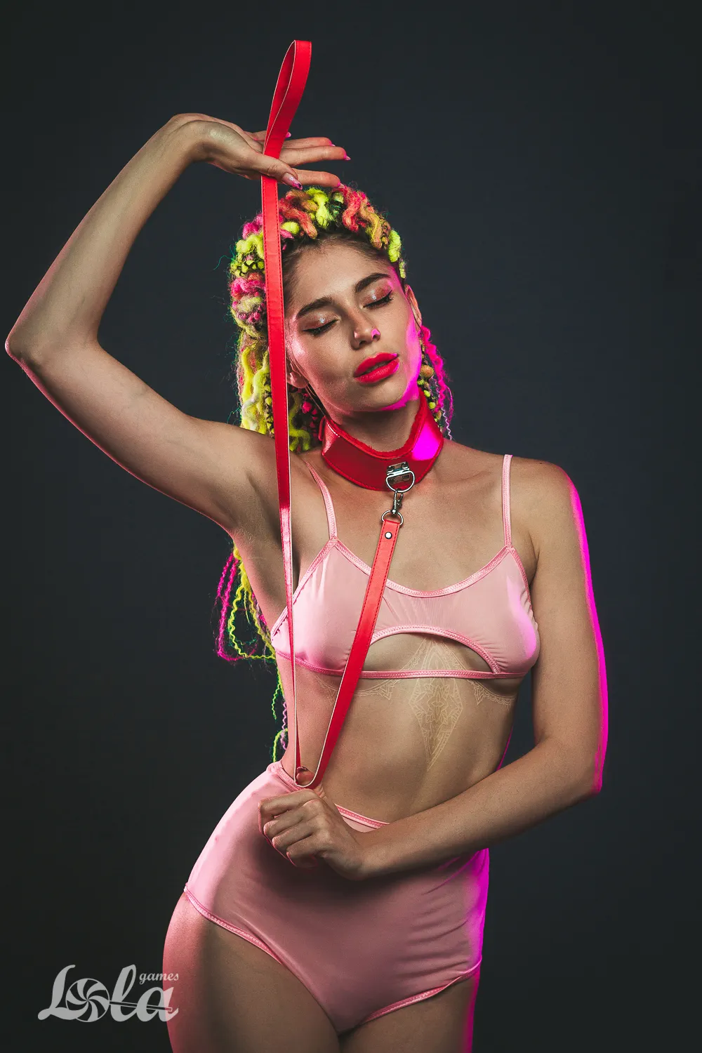 ошейник party hard circus red 1085-02lola в Воронеже