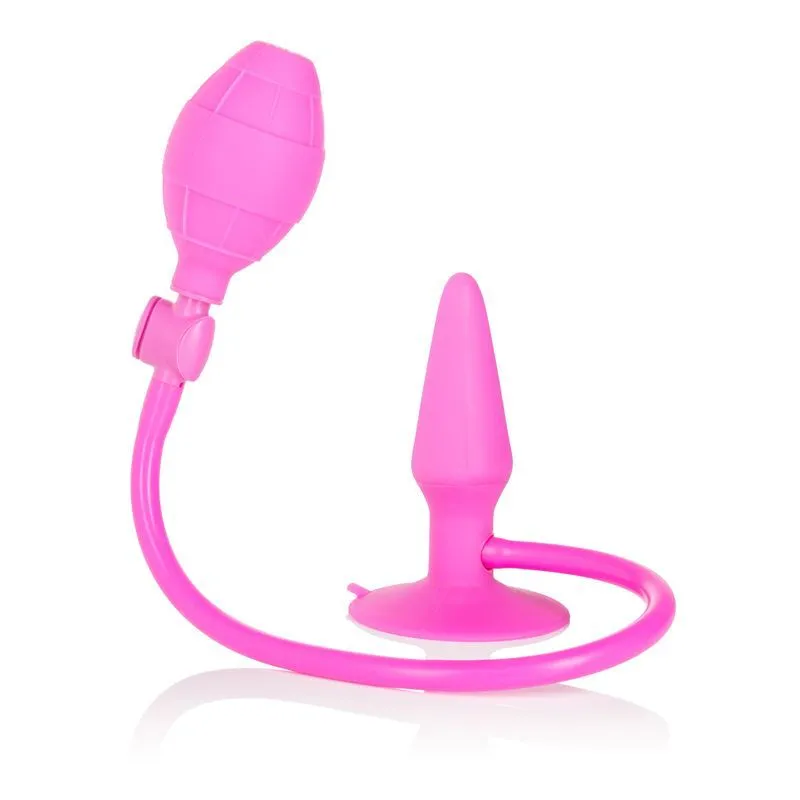 анальная пробка california exotic novelties booty pumper small, розовая в Воронеже