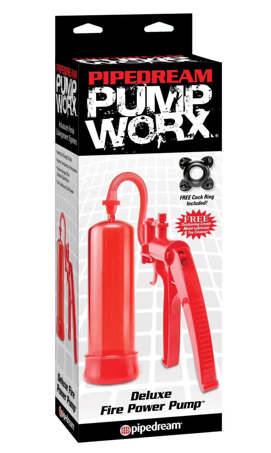 помпа pipedream deluxe fire power pump, красная в Воронеже