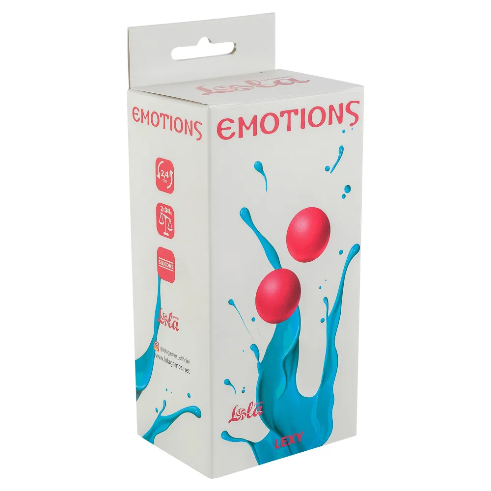 вагинальные шарики без сцепки emotions lexy small pink 4014-02lola в Воронеже