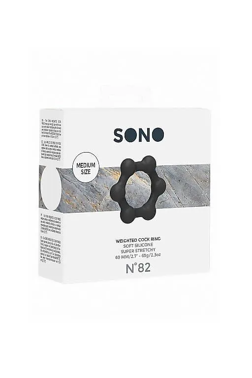 кольцо эрекционное weighted cock ring 69 мм, medium в Воронеже