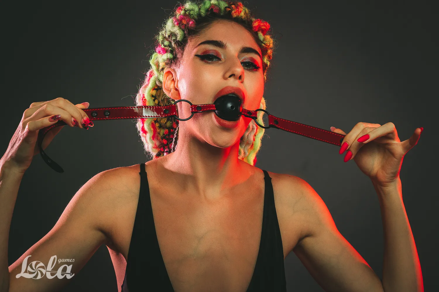 кляп party hard love bite 1153-01lola в Воронеже