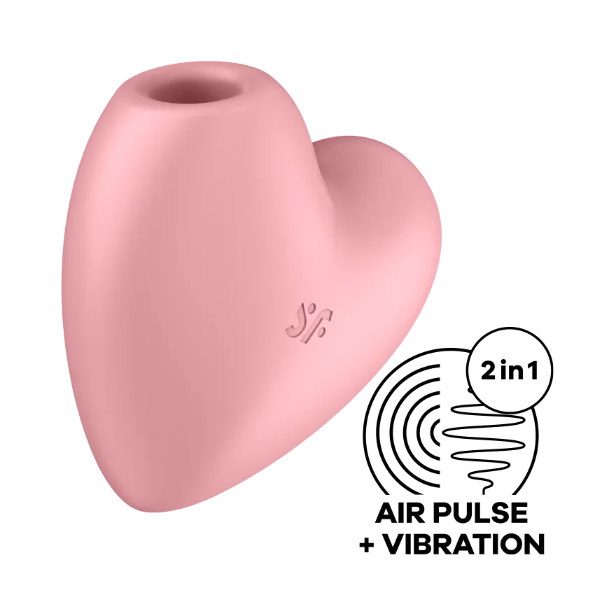 вакуумный массажер satisfyer cutie heart light red 037264sa в Воронеже