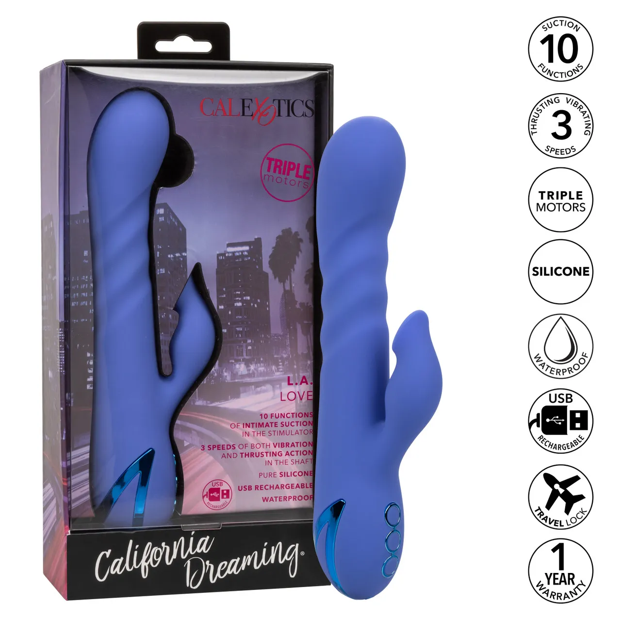 вибратор-кролик california dreaming l.a. love в Воронеже