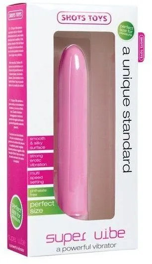 вибромассажер super vibe, розовый в Воронеже