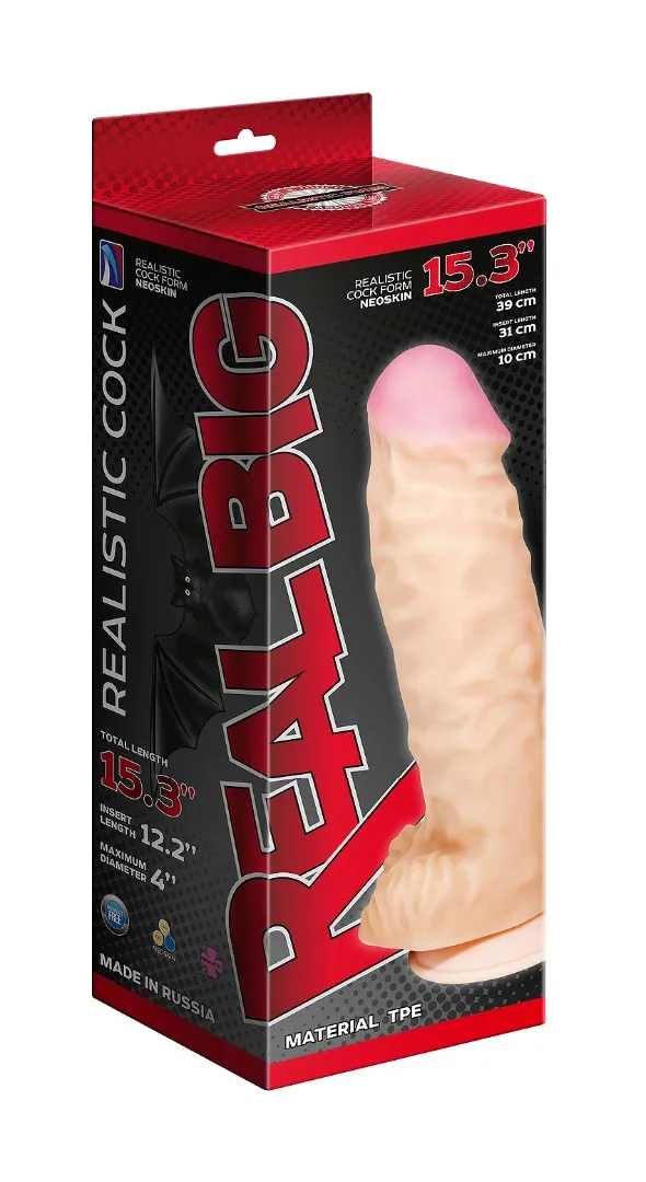 фаллоимитатор неоскин супергигант с присоской в коробке 958203ru в Воронеже