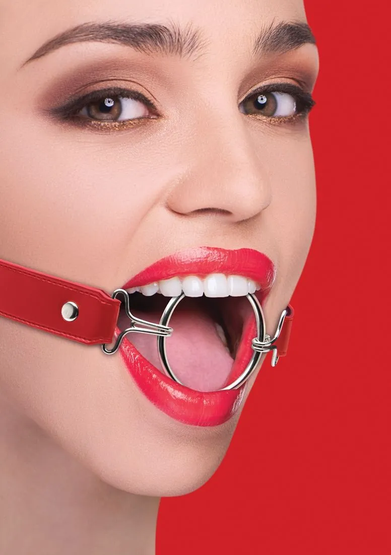 Кляп-кольцо Ring Gag XL, красный