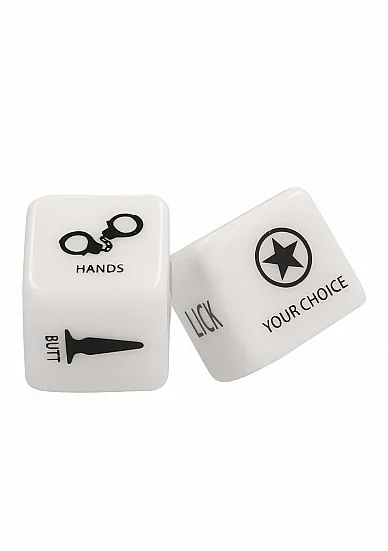 Игральные кубики Dice Of Passion - Black Dice Of Passion