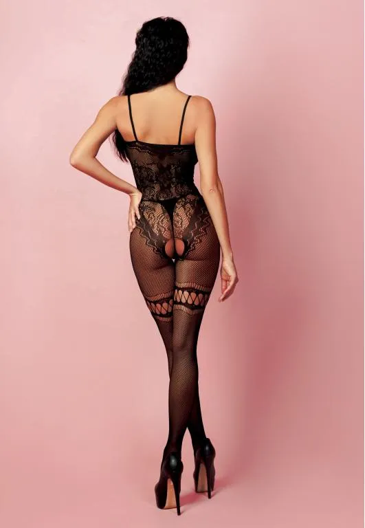 Эротическое кетсьюит (боди-комбинезон) valencia xl/xxl черный в Воронеже