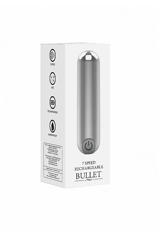 перезаряжаемая вибропуля bgt - 7 speed rechargeable bullet в Воронеже