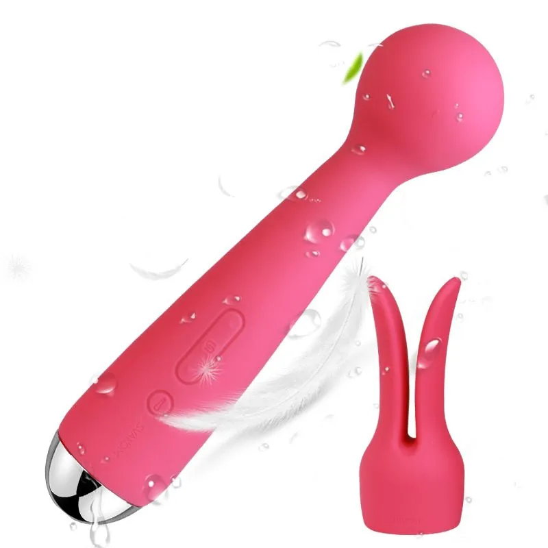 универсальный массажер с насадкой svakom emma, розовый в Воронеже