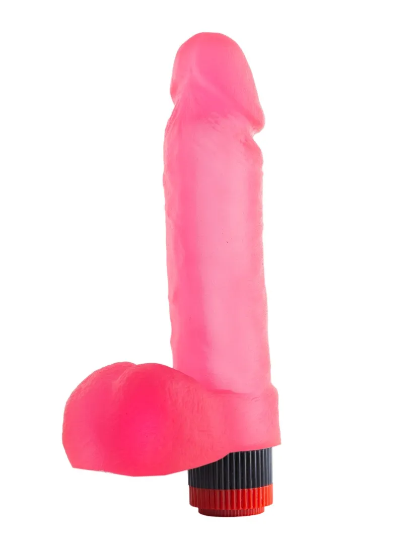 вибратор гелевый розовый 221400ru в Воронеже