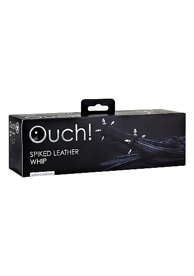 многохвостая гладкая плеть (флогер) spiked leather whip в Воронеже