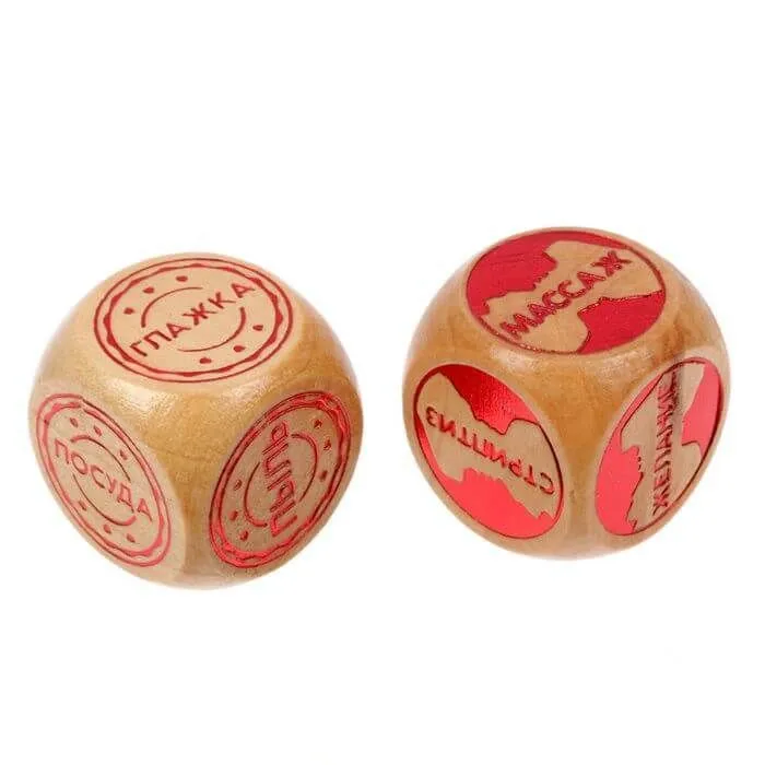 кубики любовные "шаловливые дела", 2 шт в Воронеже