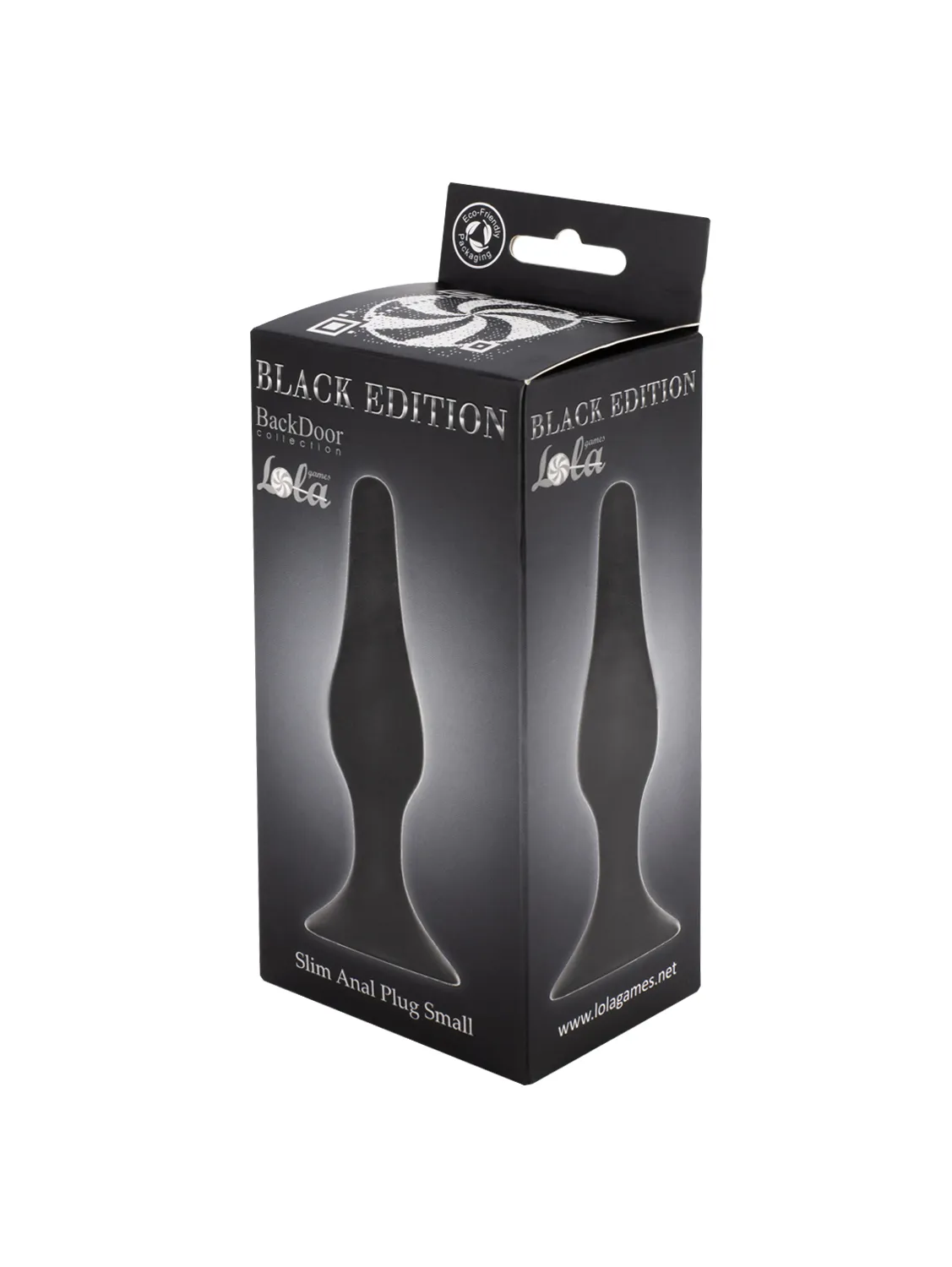 Анальная пробка Slim Anal Plug Small Black 4207-01Lola