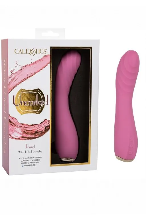 Изысканный вибромассажер для стимуляции точки G Uncorked Pinot