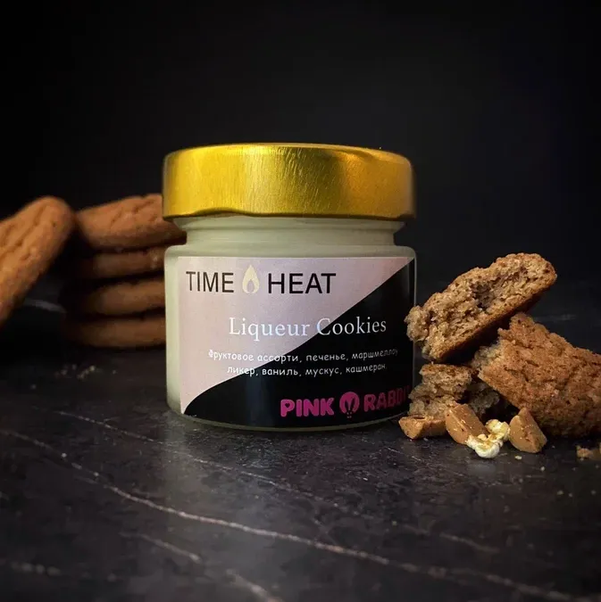 свеча ароматическая time heat "ликерное печенье" в Воронеже