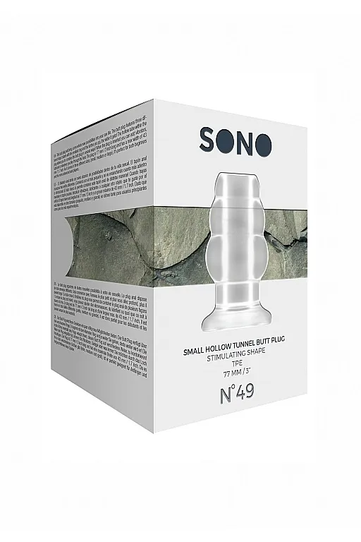полая анальная пробка-тоннель no49 - hollow tunnel butt plug (small) в Воронеже