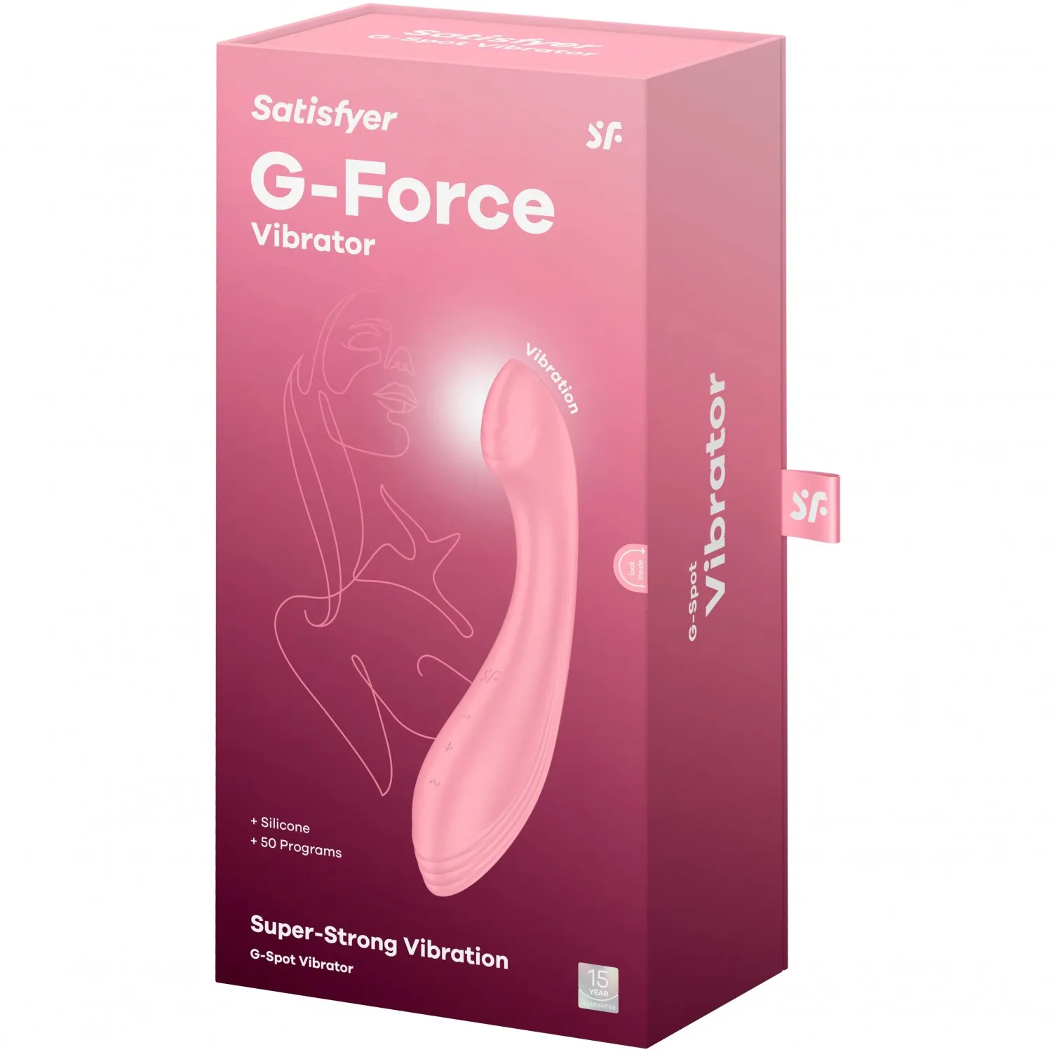 вибромассажер satisfyer g-force, розовый в Воронеже