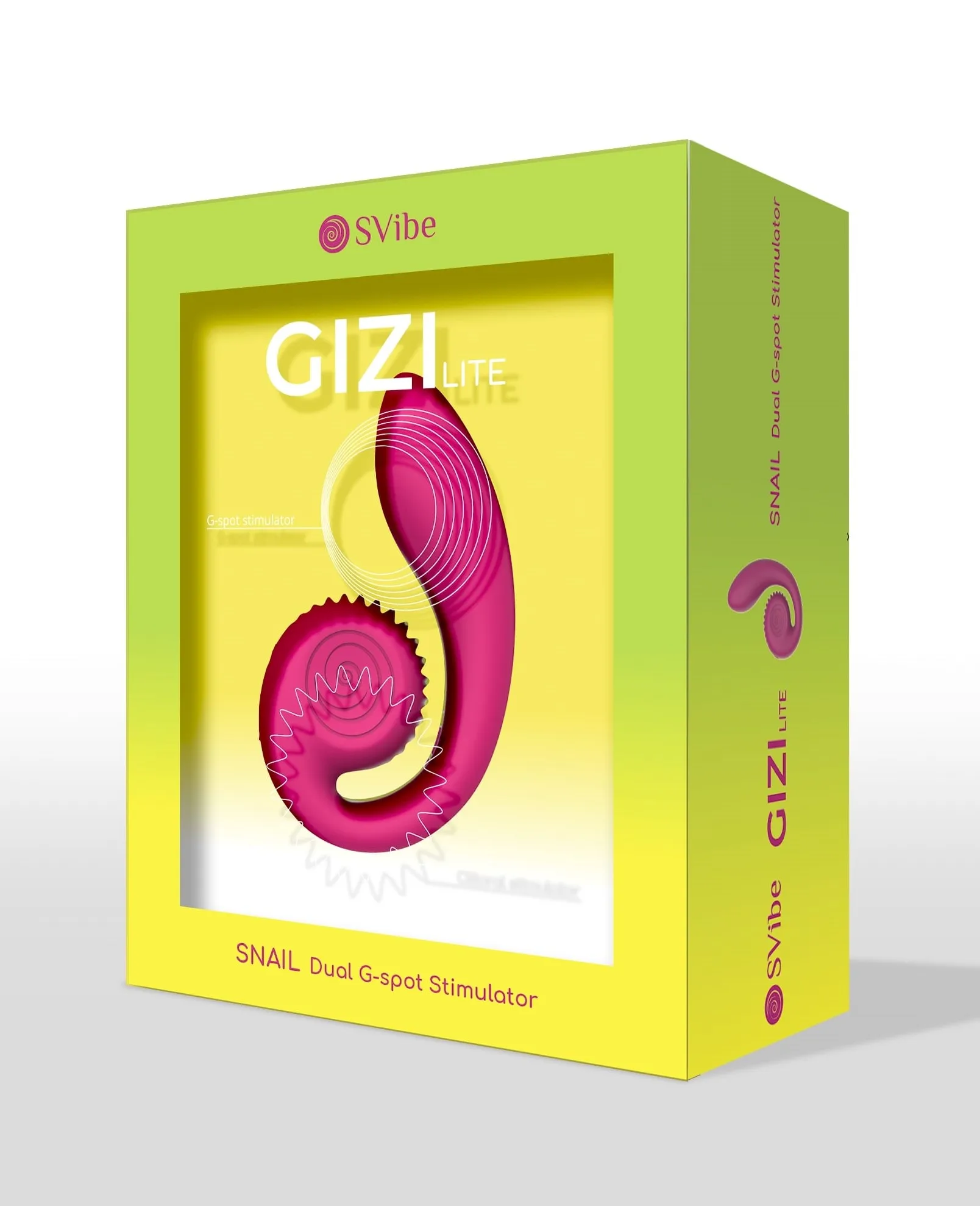 инновационный svibe gizi lite вибратор, розовый в Воронеже