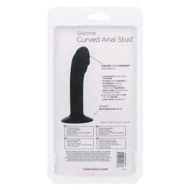 анальный фаллоимитатор silicone curved anal stud в Воронеже
