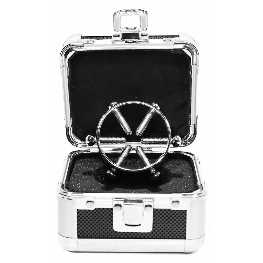 кольцо на член pipedream metal worx adjustable cock clamp, металлическое в Воронеже