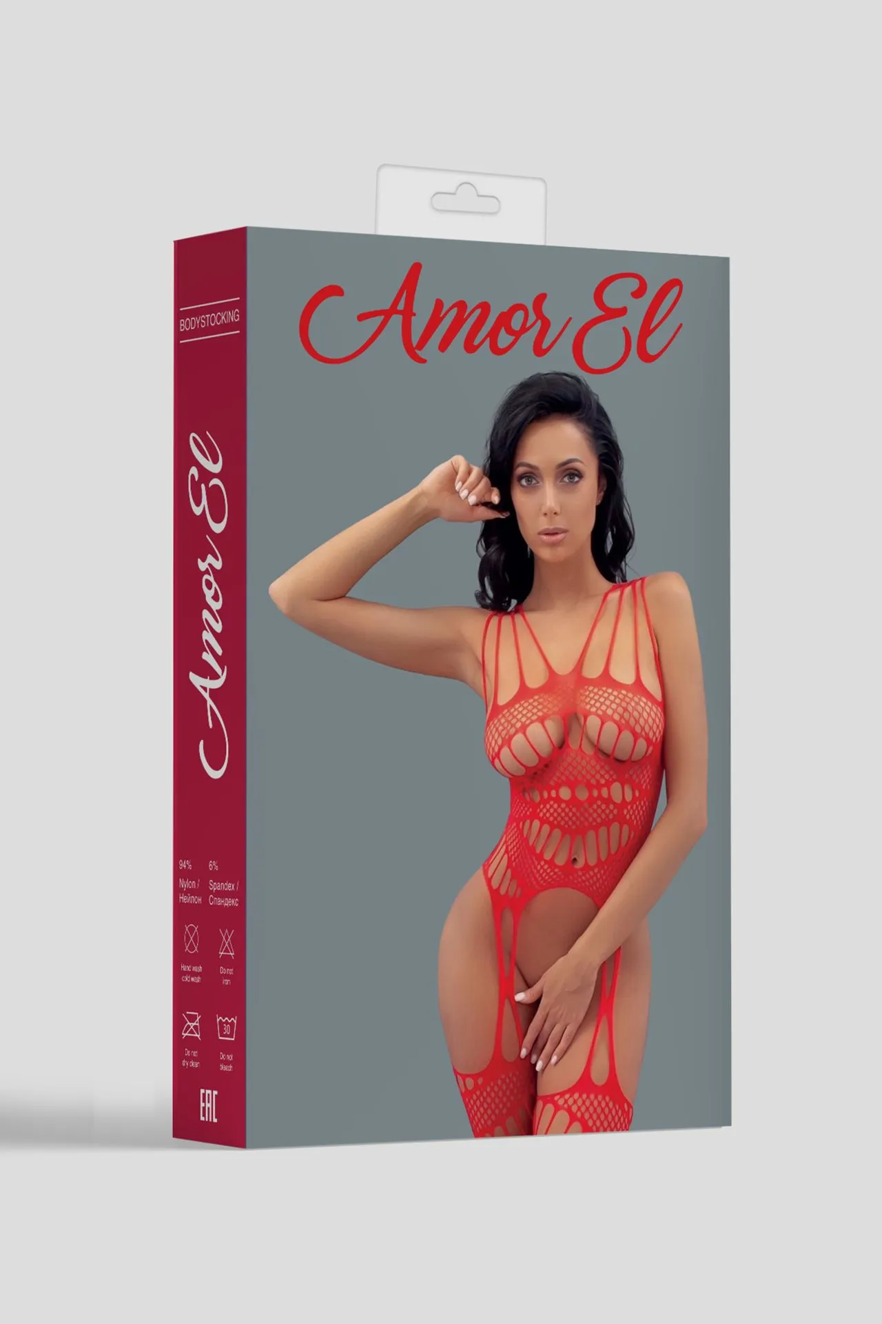 Эротическое кетсьюит (боди-комбинезон) agata s/l красный в Воронеже