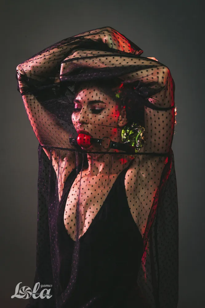 кляп party hard love spell red 1144-02lola в Воронеже