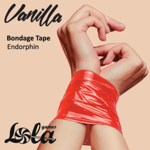 бондажная лента vanilla endorphin red 1169-01lola в Воронеже