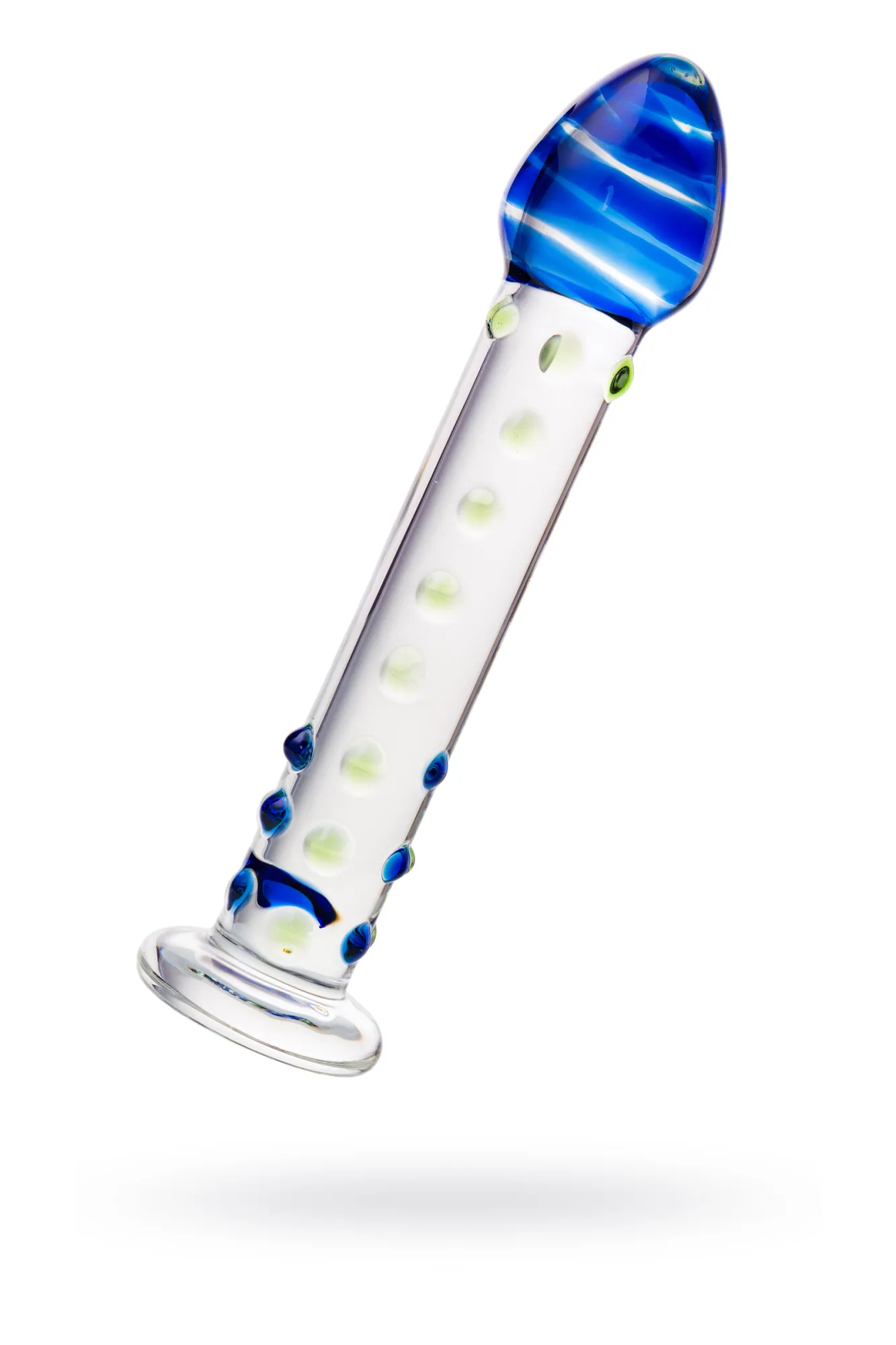 нереалистичный фаллоимитатор sexus glass, стекло, прозрачный, 18 см в Воронеже