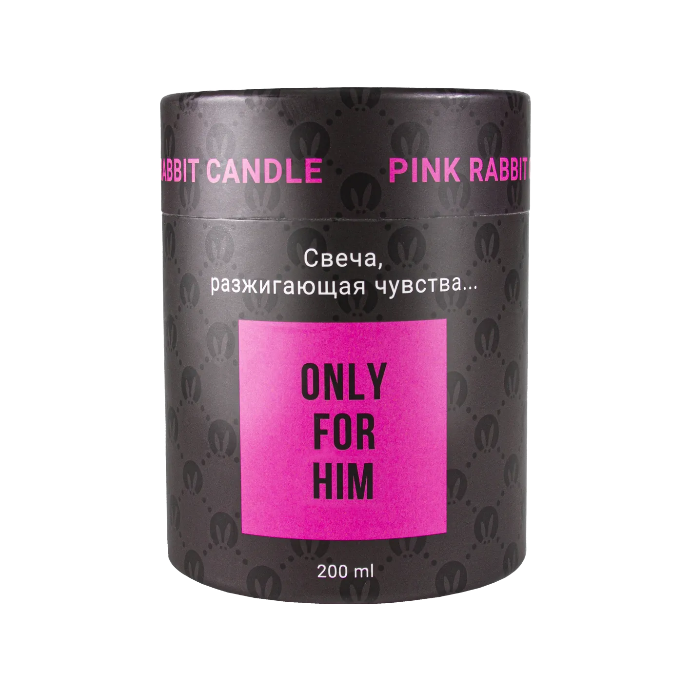 свеча pinkrabbit в стакане only for him в Воронеже