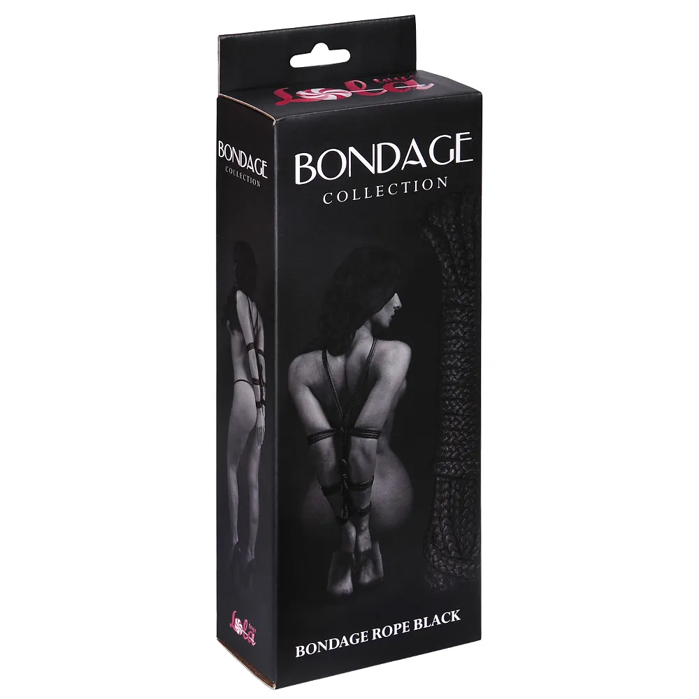 веревка bondage collection black 9м 1040-01lola в Воронеже