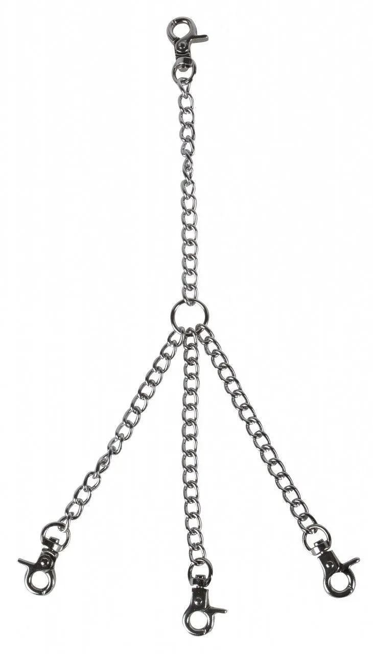 сцепка tm fire horse с 4 карабинами, серебристая в Воронеже