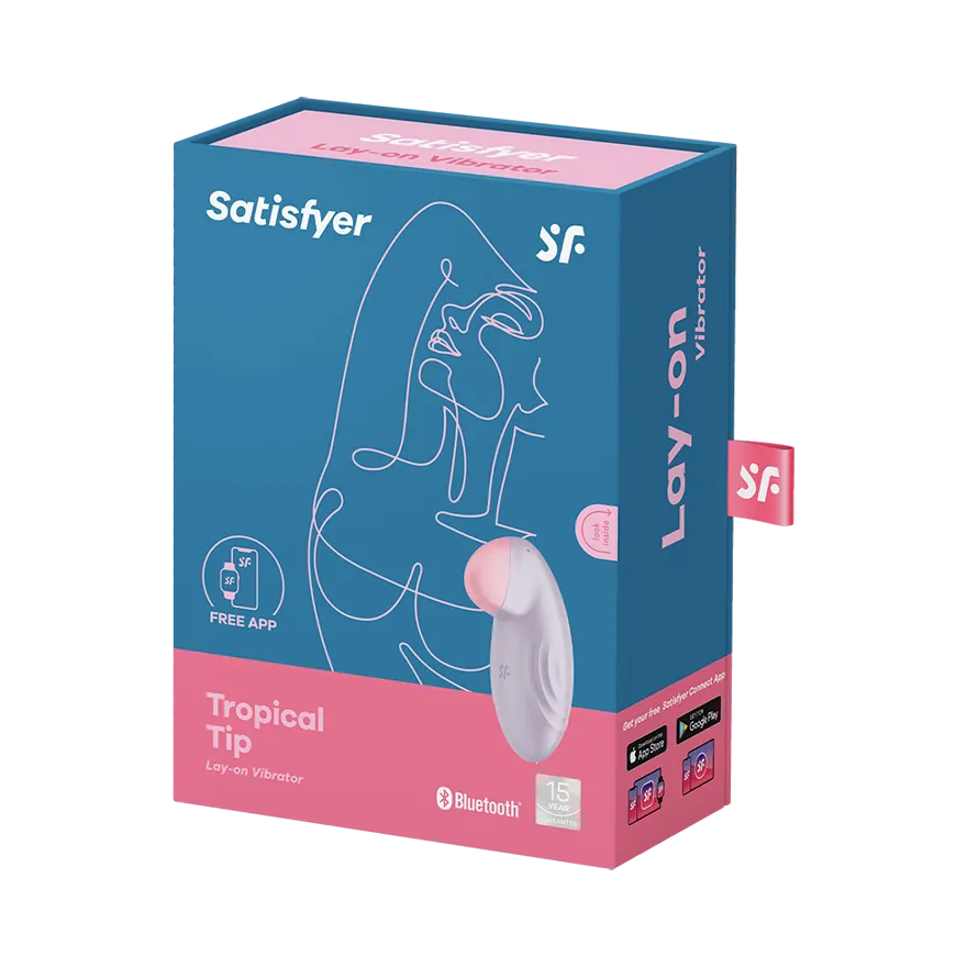 вакуумный массажер satisfyer tropical tip фиолетовый 044354sa в Воронеже