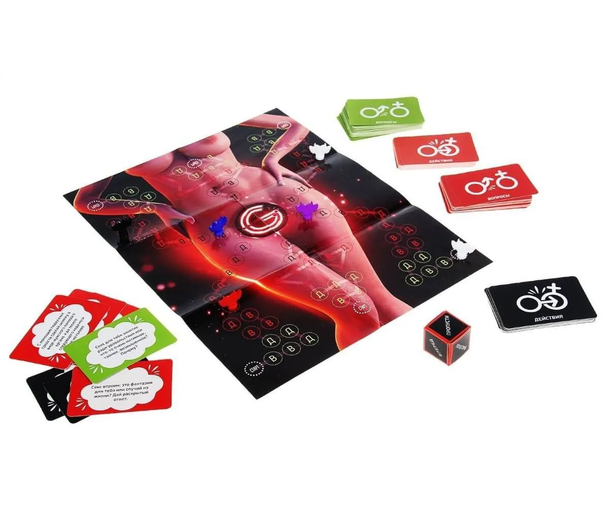 игра карточная "точка g", с полем в Воронеже