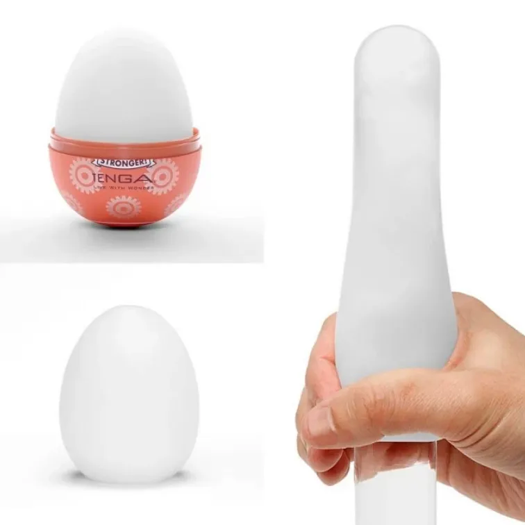 мастурбатор-яйцо tenga egg gear, одноразовый в Воронеже