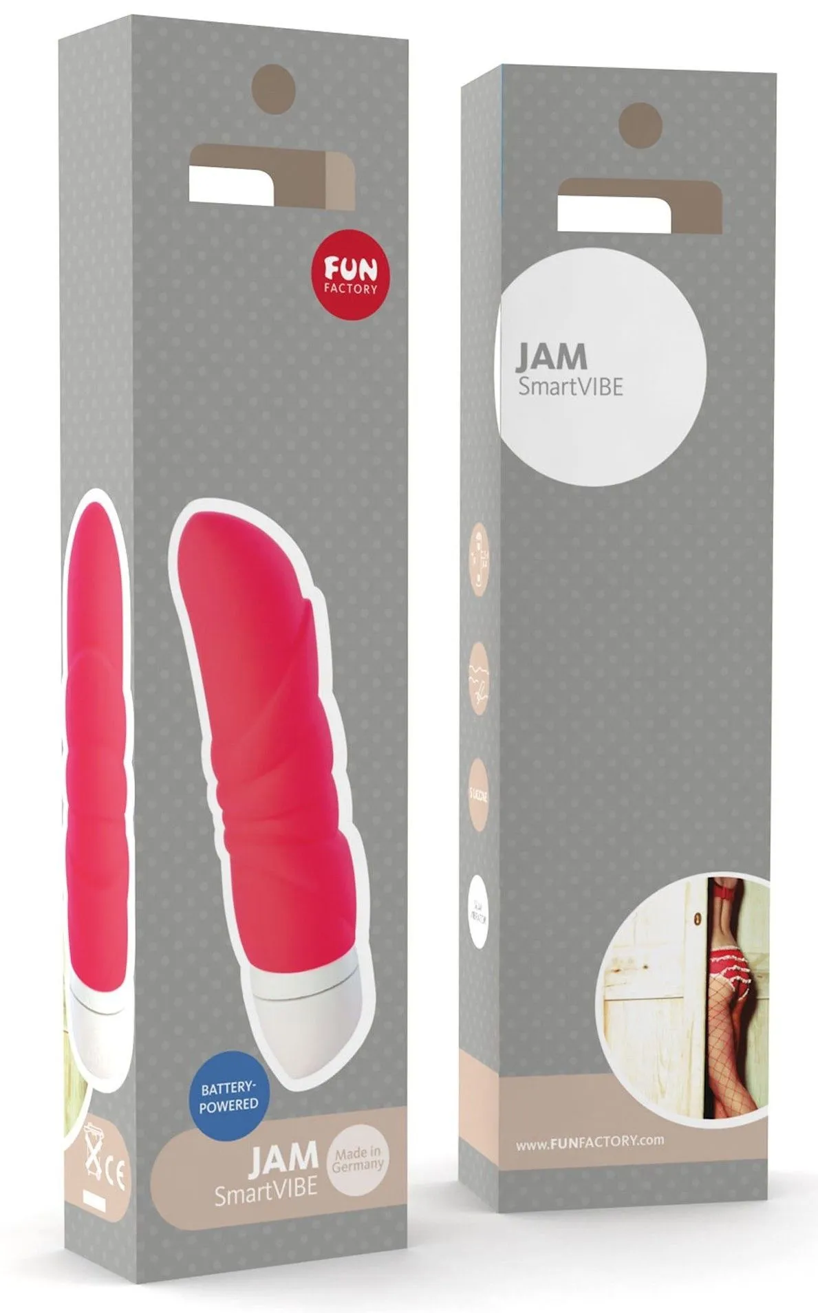 вибратор fun factory jam, ярко-оранжевый в Воронеже