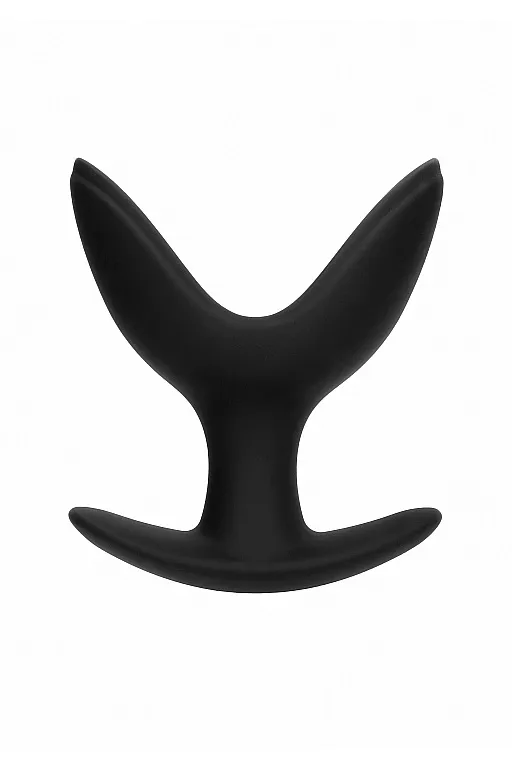PLU014BLK: Анальная пробка (эспандер) Split 4 - 3 Inch
