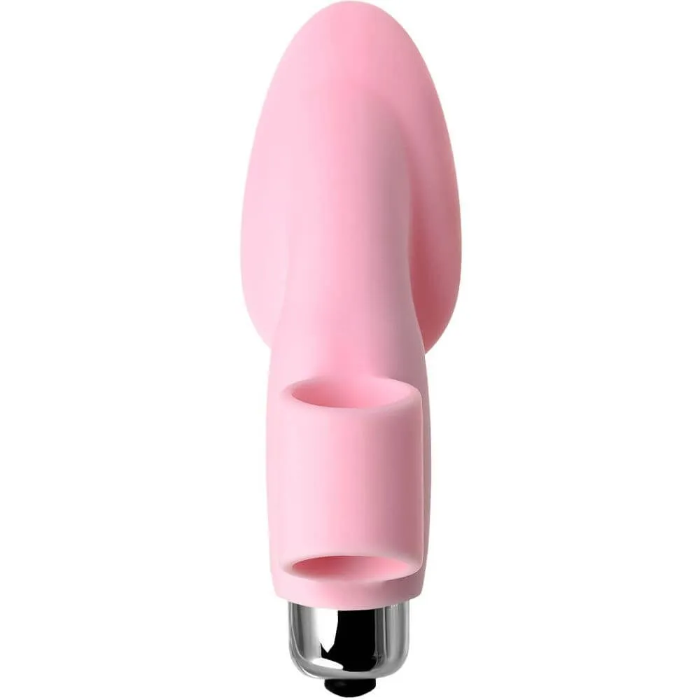 насадка на палец jos twity, с вибрацией, розовая в Воронеже