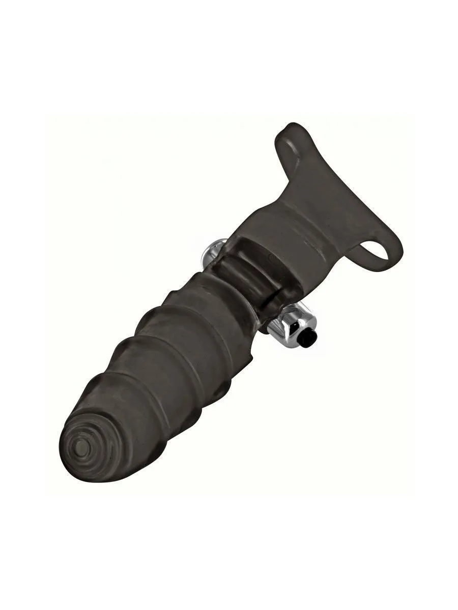 насадка на палец master series для стимуляции точки g, чёрная в Воронеже