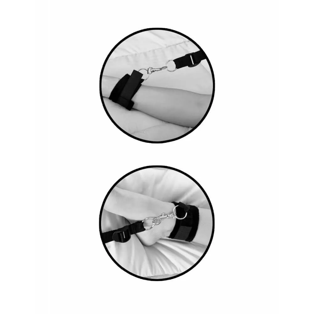 фиксатор pipedream wraparound mattress restraints, черные в Воронеже