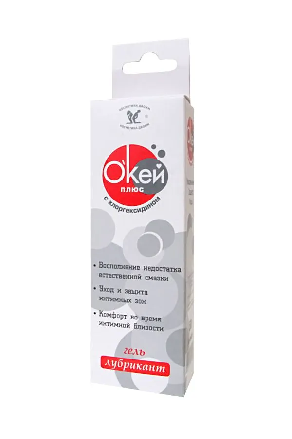 гель-лубрикант «о'кей плюс» с хлоргексидином, 50 г в Воронеже