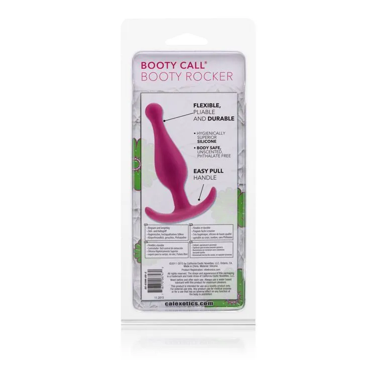 анальная пробка california exotic novelties booty call booty rocker, розовая в Воронеже