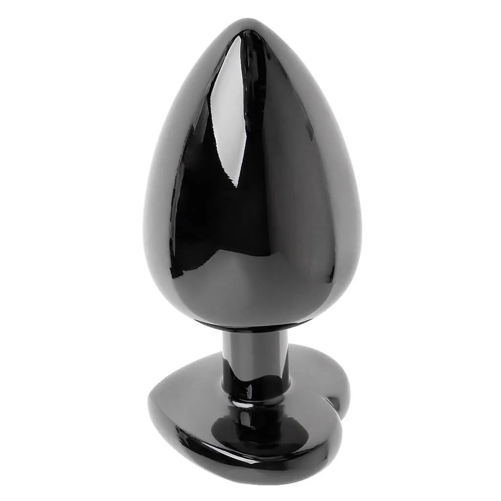 анальная пробка lovetoy rosebud heart, с синим камнем в Воронеже